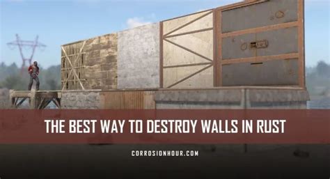 how to destroy sheet metal wall rust|rust can't demolish wall.